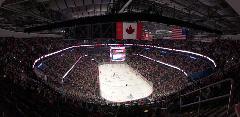 Ice hockey arena